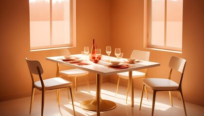 Photo interior modern design room 3d illustration