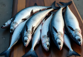Obraz premium fresh fish on the market