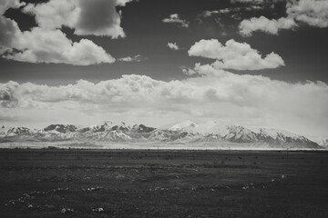 snow covered mountains in Utah