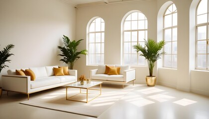 Photo interior modern design room 3d illustration