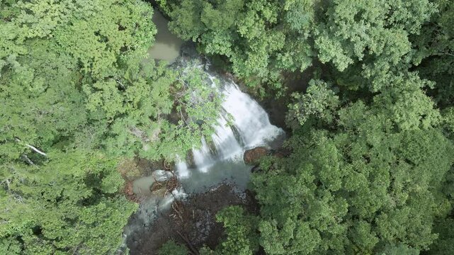 Cascada Nativa vista a&eacute;rea 