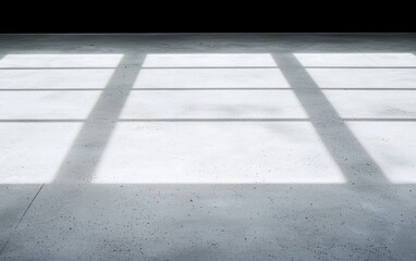 Fototapeta premium Light terrazzo surface with abstract gray patterns, symbolizing style, resilience, and timeless appeal in flooring options