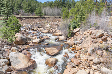 Fall River in Rocky Mountain National Park, Colorado, USA