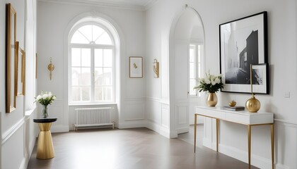 Photo interior modern design room 3d illustration