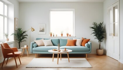 Photo interior modern design room 3d illustration