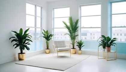 Photo interior modern design room 3d illustration