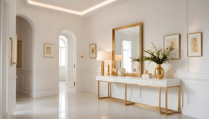 Fototapeta premium Photo interior modern design room 3d illustration