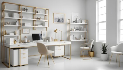 Photo interior modern design room 3d illustration