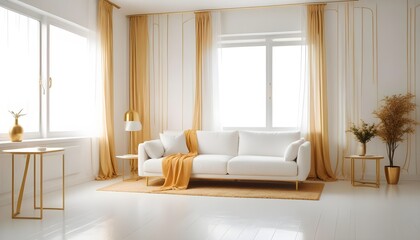 Photo interior modern design room 3d illustration