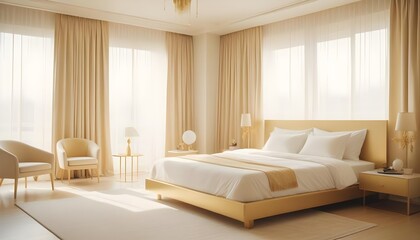 Photo interior modern design room 3d illustration