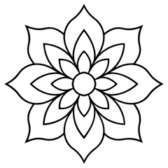 High-Resolution Indian Mandala Icons for Creative Professionals