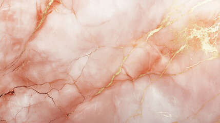Fototapeta premium Elegant rose marble texture with delicate gold veins, showcasing nature’s artistry in a serene backdrop that inspires tranquility
