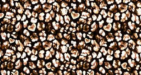 leopard seamless pattern with leopard print
