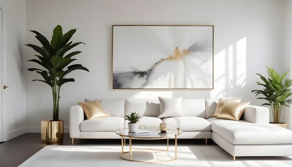 Photo interior modern design room 3d illustration