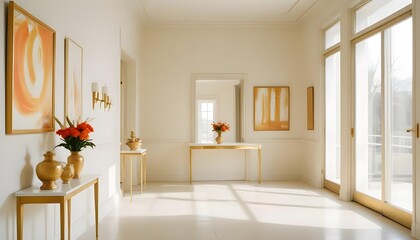 Photo interior modern design room 3d illustration