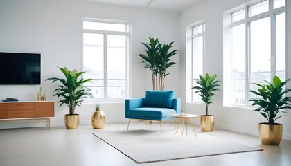 Photo interior modern design room 3d illustration