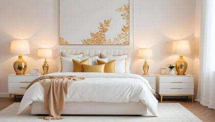 Photo interior modern design room 3d illustration