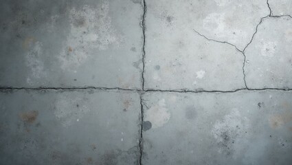 Obraz premium Industrial gray concrete floor with rough unfinished texture