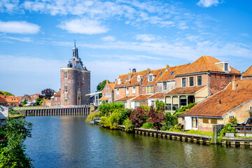 Altstadt, Drommedaris, Enkhuizen, Niederlande 