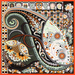 Suitable for new season digital pattern vibrant colors dress
