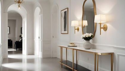 Photo interior modern design room 3d illustration