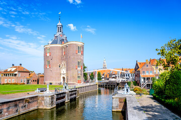 Altstadt, Drommedaris, Enkhuizen, Niederlande 