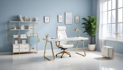 Photo interior modern design room 3d illustration