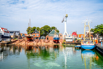 Altstadt, Urk, Niederlande 