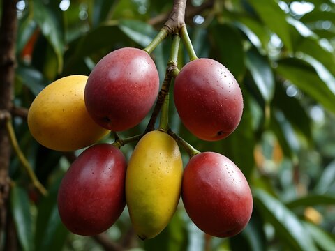 Local mango variety called Gavrani Aamba.