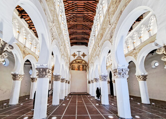Obraz premium Synagogue in the Old Town of Toledo, Castilla-La Mancha, Spain