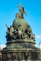 Millenium of Russia monument in Veliky Novgorod