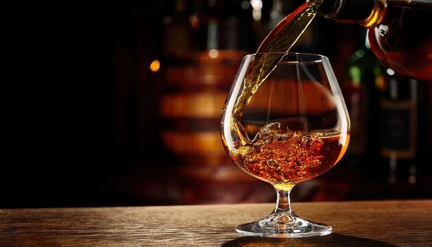 Glass of brandy