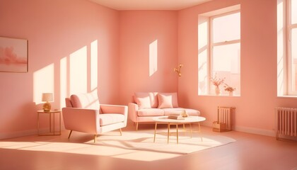 Fototapeta premium Photo interior modern design room