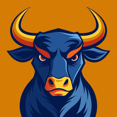 bull with horns