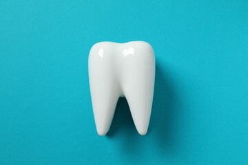 Concept of tooth treatment and dental care
