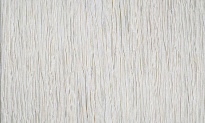 White Ecru Rice Paper with Hard Vertical Folds - High Resolution