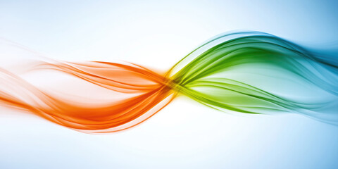 Colorful abstract wave pattern with fluid motion and dynamic energy