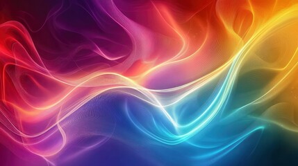 Obraz premium Abstract blurred gradient fluid vector background design wallpaper template with dynamic color, waves, and blend. Futuristic modern backdrop design for business, presentation, ads, banner