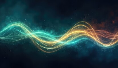 color blend in vibrant gradient background