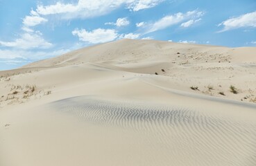 The towering Kelso Dunes at California's Mojave National Preserve