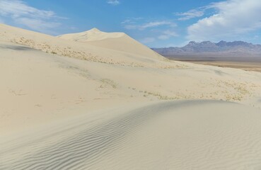 The towering Kelso Dunes at California's Mojave National Preserve