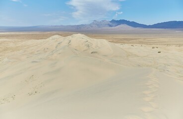 The towering Kelso Dunes at California's Mojave National Preserve