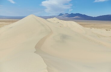 The towering Kelso Dunes at California's Mojave National Preserve