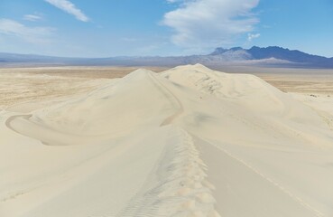 The towering Kelso Dunes at California's Mojave National Preserve