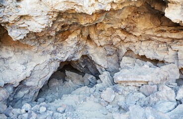 The Lava Tube at California's Mojave National Preserve