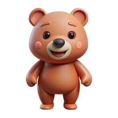 A bear on white background png