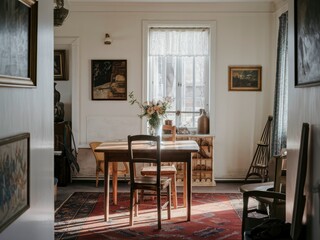 Fototapeta premium room with table and chairs