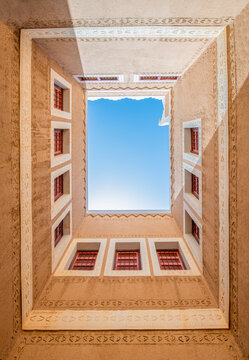 Interior of a building, Najd Village, Riyadh