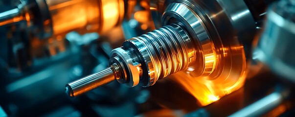 Anti-vibration spray coating applied to machinery parts. Reducing vibrations to ensure optimal performance.