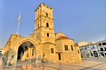 Fototapeta premium The Church of Saint Lazarus in Larnaca, Cyprus,
